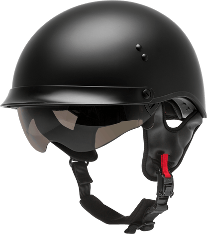 HH-65 HALF HELMET FULL DRESSED