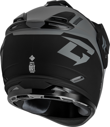 GM-11 RONIN HELMET MATTE BLACK/SILVER XL