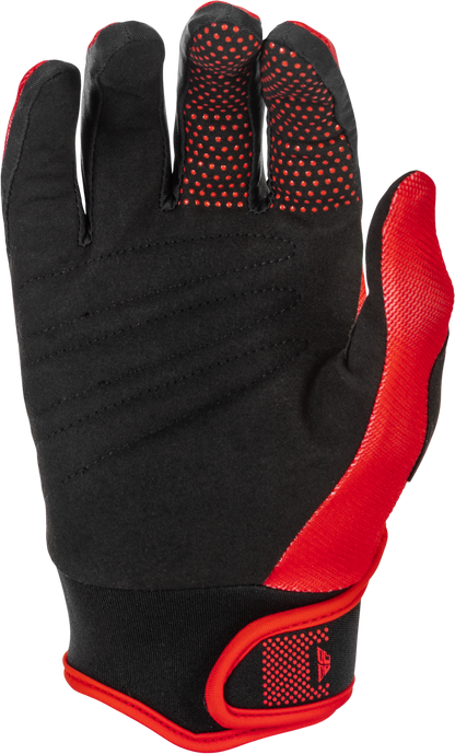 F-16 GLOVES RED/BLACK/WHITE LG