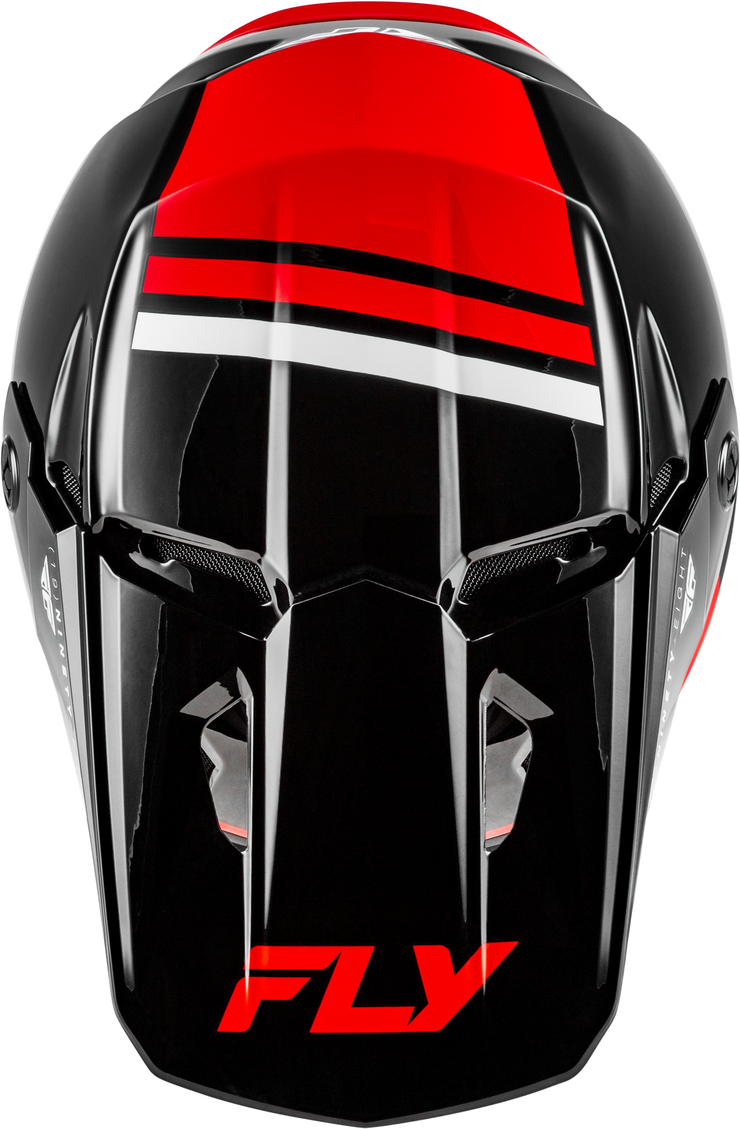 KINETIC VERDICT HELMET BLACK/RED/WHITE LG