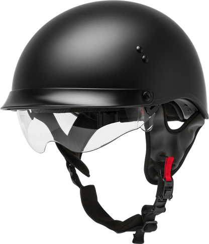 HH-65 HALF HELMET FULL DRESSED