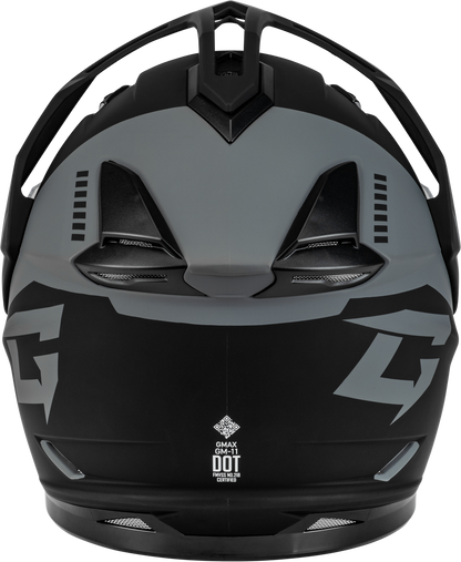 GM-11 RONIN HELMET MATTE BLACK/SILVER XL