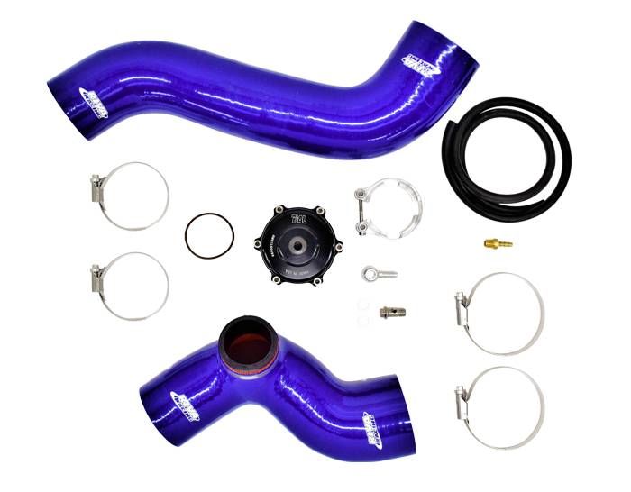 RIVA SEA DOO 230/300 INTERCOOLER TUBING UPGRADE KIT WITH TIAL 50MM BLOW OFF VALVE