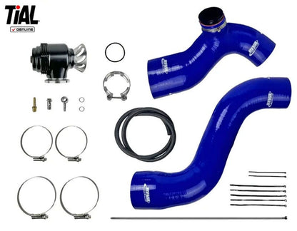 RIVA SEA-DOO 325 INTERCOOLER TUBING UPGRADE KIT WITH TIAL 'QRJ' BLOW-OFF VALVE