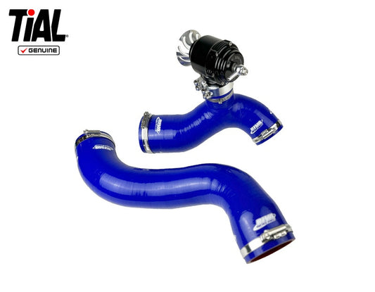 RIVA SEA-DOO 325 INTERCOOLER TUBING UPGRADE KIT WITH TIAL 'QRJ' BLOW-OFF VALVE