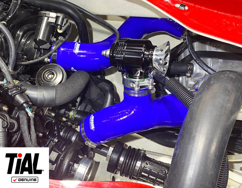RIVA SEA-DOO 325 INTERCOOLER TUBING UPGRADE KIT WITH TIAL 'QRJ' BLOW-OFF VALVE