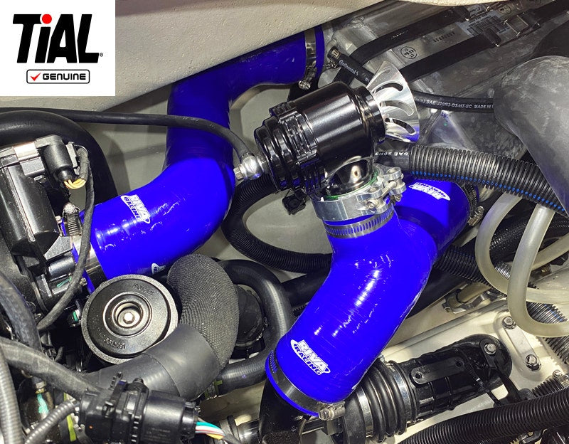 RIVA SEA-DOO 325 INTERCOOLER TUBING UPGRADE KIT WITH TIAL 'QRJ' BLOW-OFF VALVE