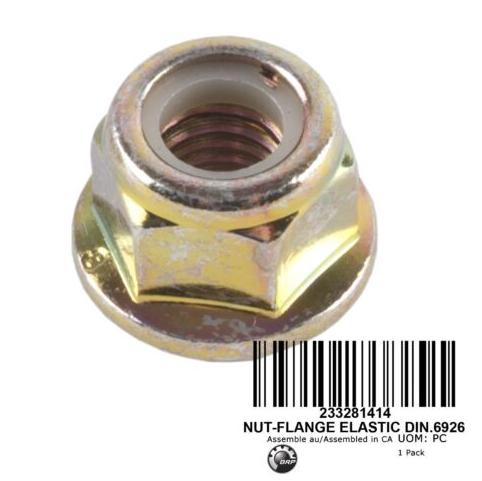 HEX. FLANGE ELASTIC NUT M8