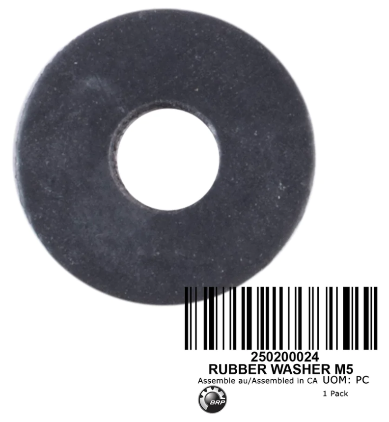 RUBBER WASHER 5 MM