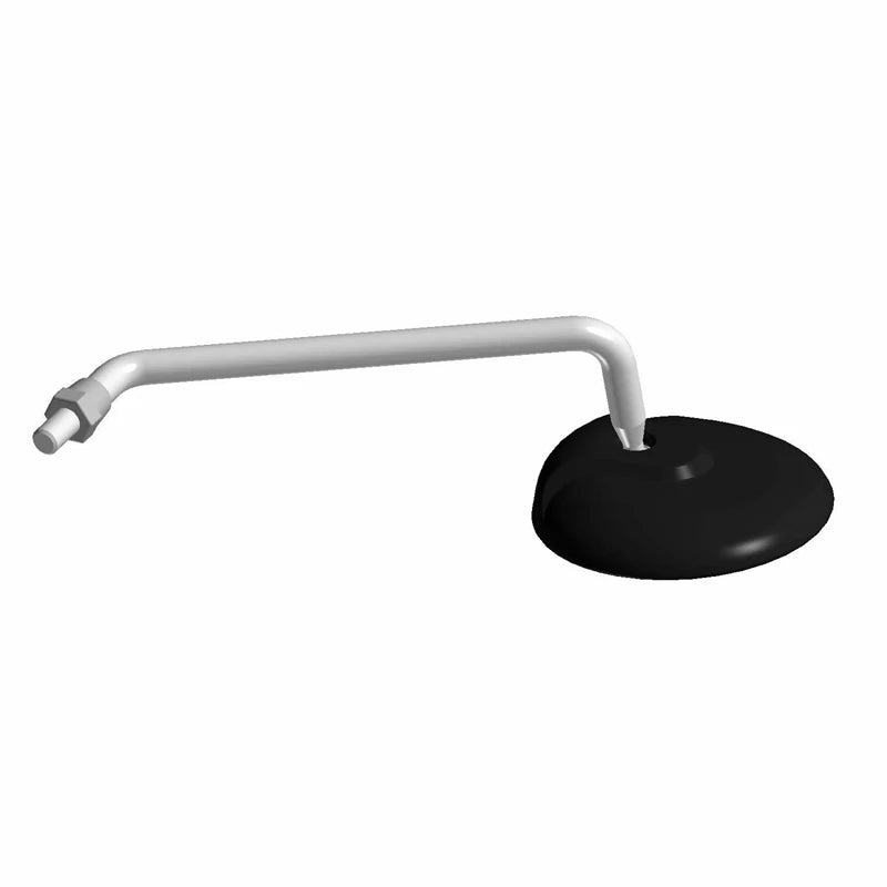 MIRROR ASSEMBLY, LEFT, BLACK