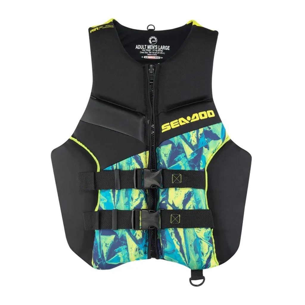 SEA-DOO AIRFLOW REFRACTION EDITION LIFE JACKET MENS PFD