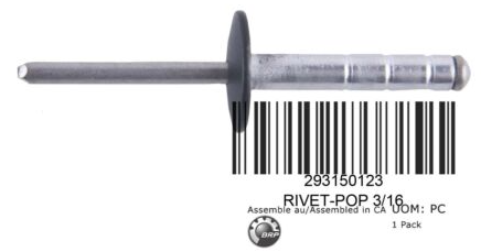 RIVET POP 3/16