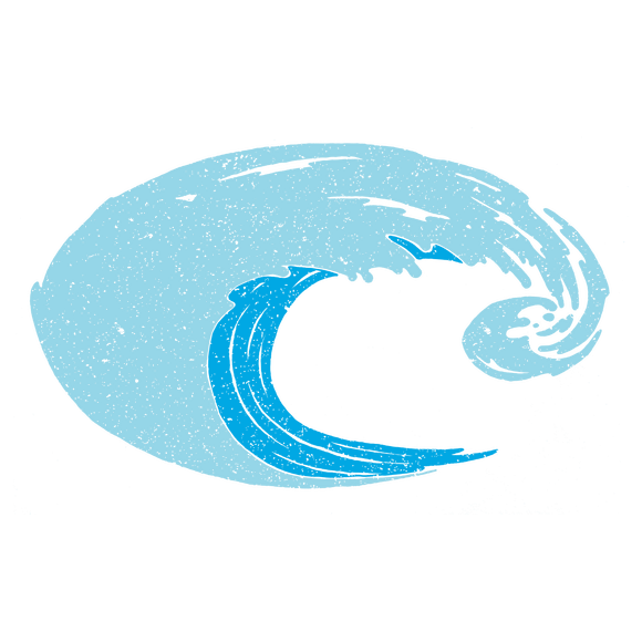 LOGO WAVE DECAL