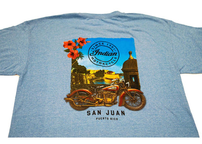 INDIAN MOTORCYCLES PUERTO RICO TEE