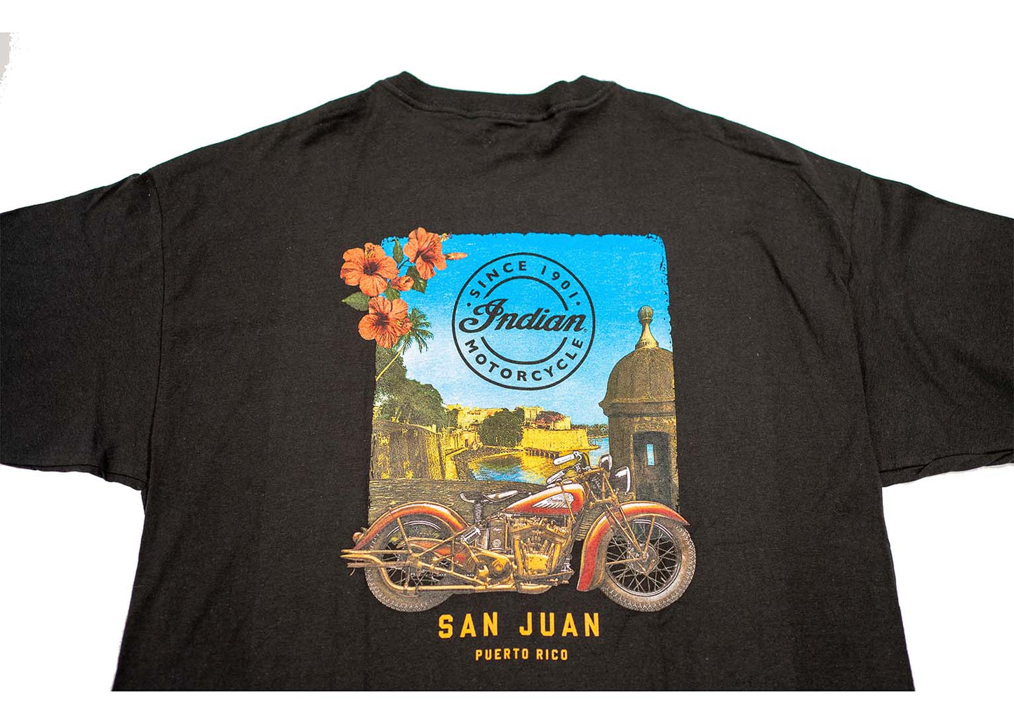 INDIAN MOTORCYCLES PUERTO RICO TEE