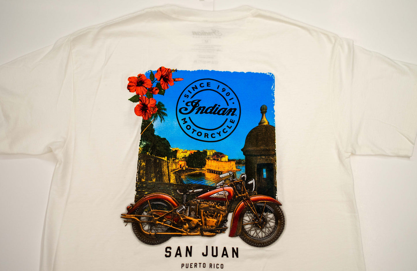 INDIAN MOTORCYCLES PUERTO RICO TEE