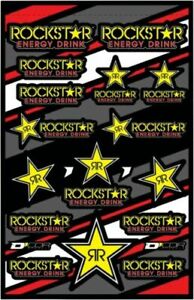 FLY/ROCKSTAR DECAL SHEET